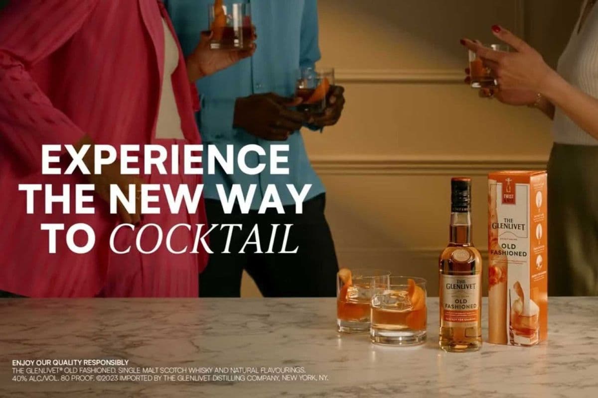 The Glenlivet Premium Twist & Mix Old Fashioned >>>NEW<<< (1 x 375ml)