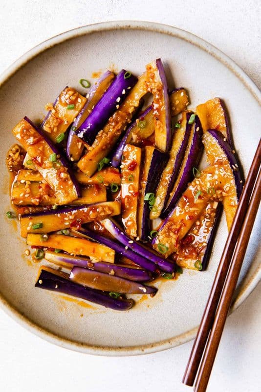 Eggplant With Chili Sauce