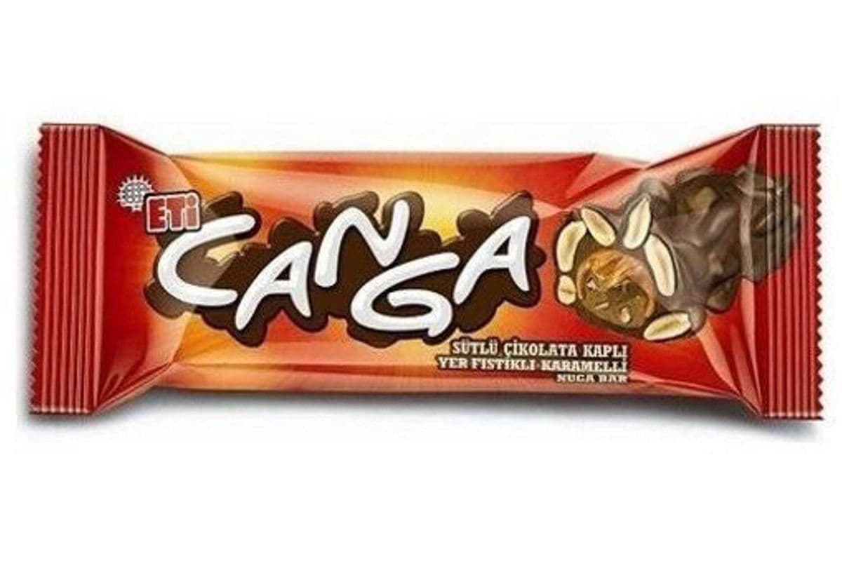 Eti Canga Milk Chocolate Bar Peanut 45gr