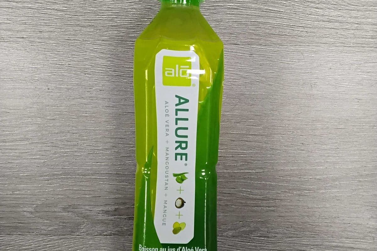 ALO Allure Aloe Vera Juice Drink, Aloe Vera with Mangosteen and Mango 500ml
