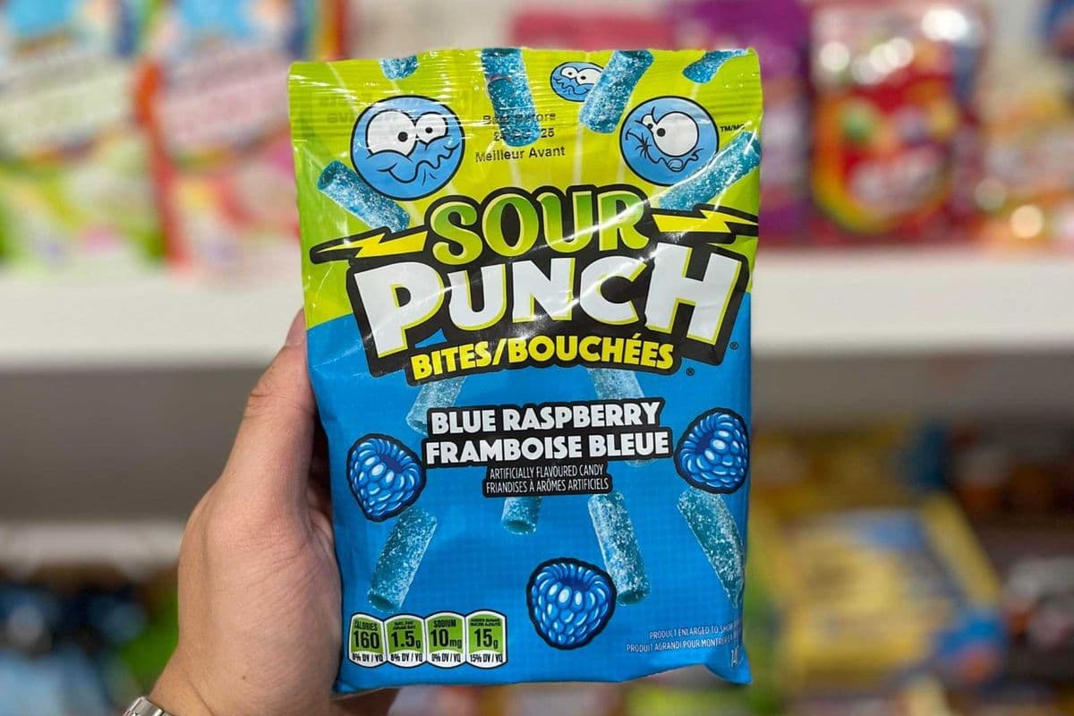 Sour Punch Bites Blue Raspberry - 142g (142g)