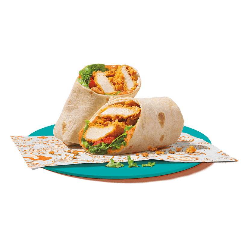 Spicy Crispy Chicken Wrap