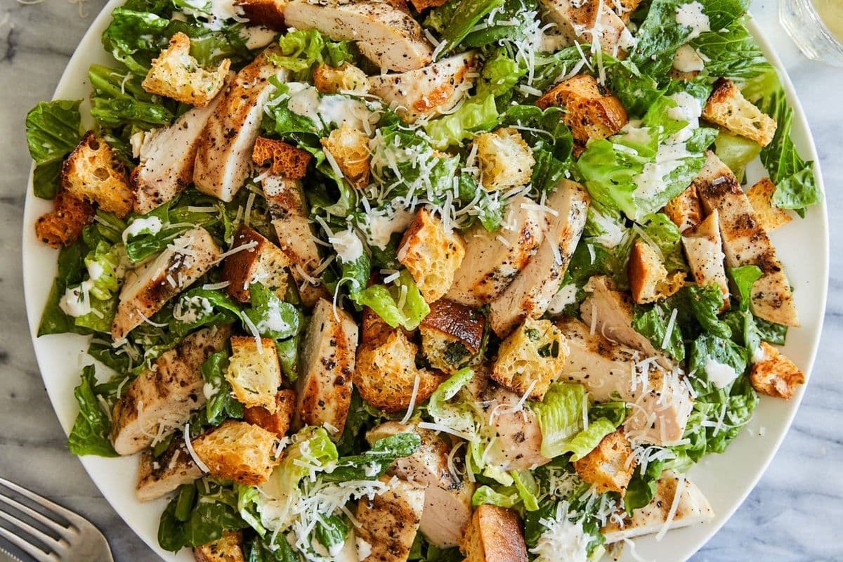 Caesar Salad with Chicken