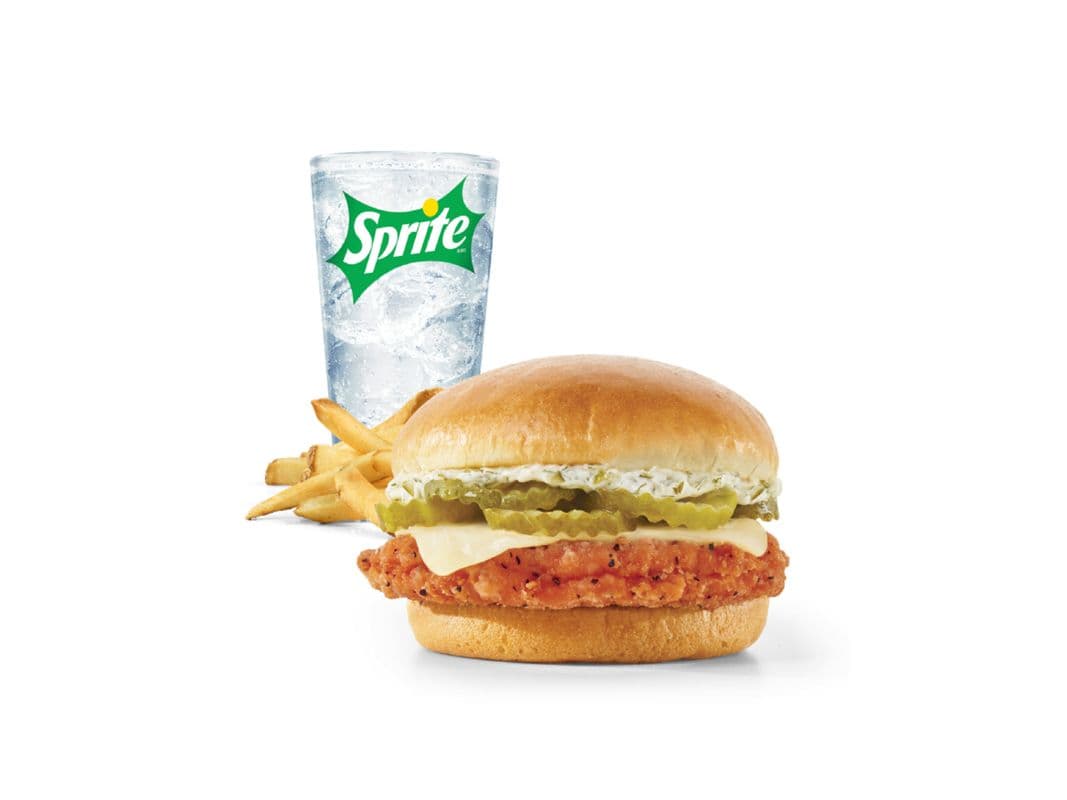 Dill Pickle Spicy Chicken Combo - Medium