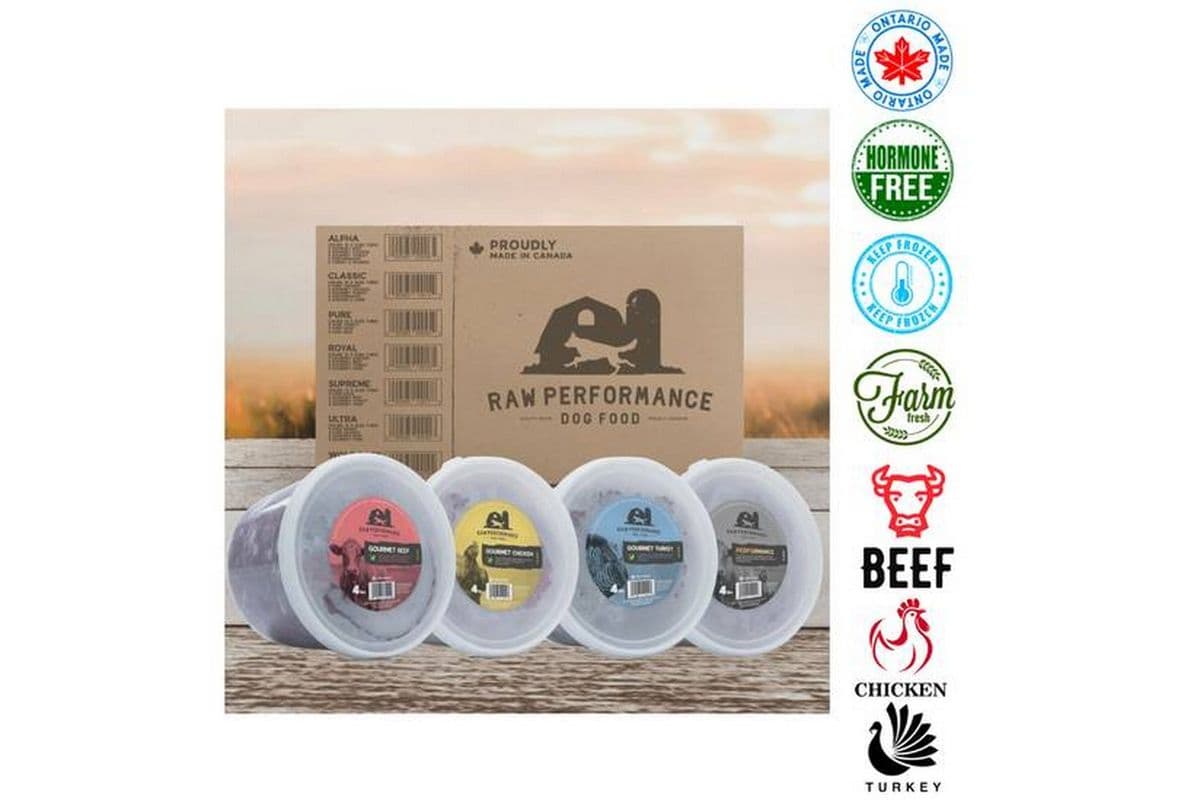 Raw Performance - Beef Wolf Pack Raw Dog Food (48 lb)
