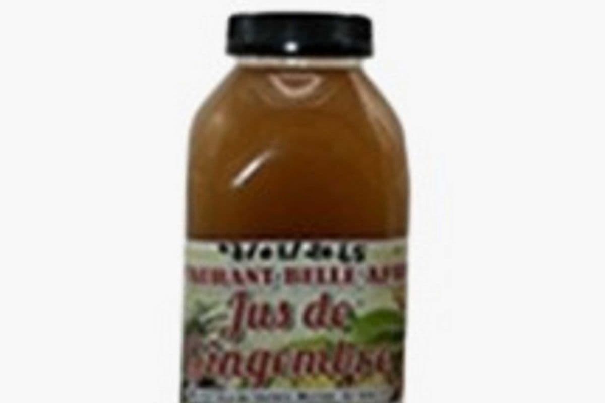 Jus de gingembre grand format