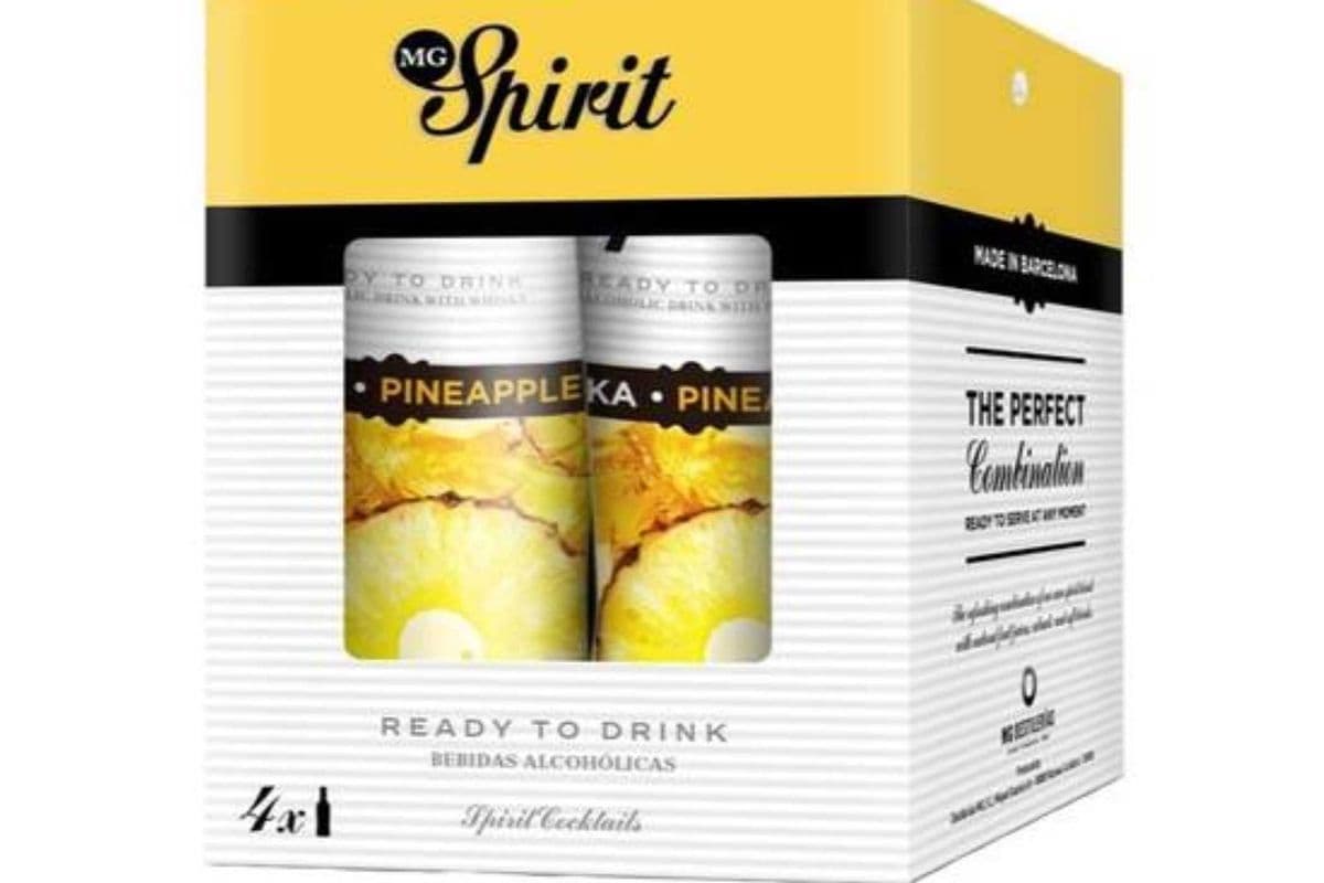 MG VODKA PINEAPPLE (1 x 4x275ML)