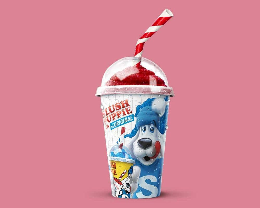 Watermelon Slush Puppie