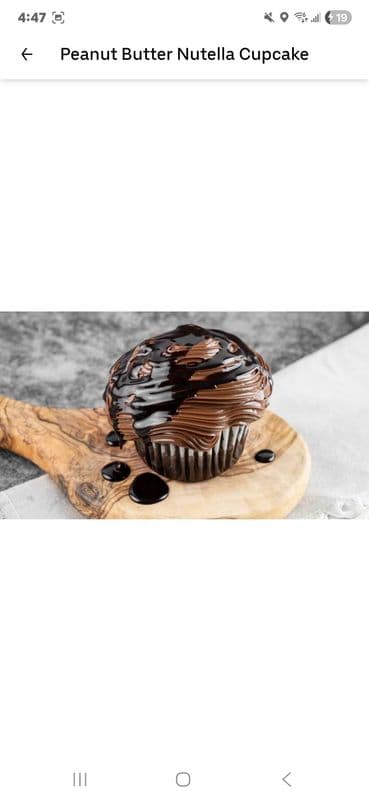 6-Pack Peanut Butter Nutella Cupcake