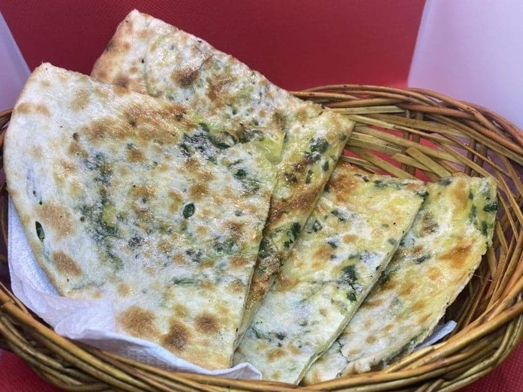 Spinach Cheese Naan