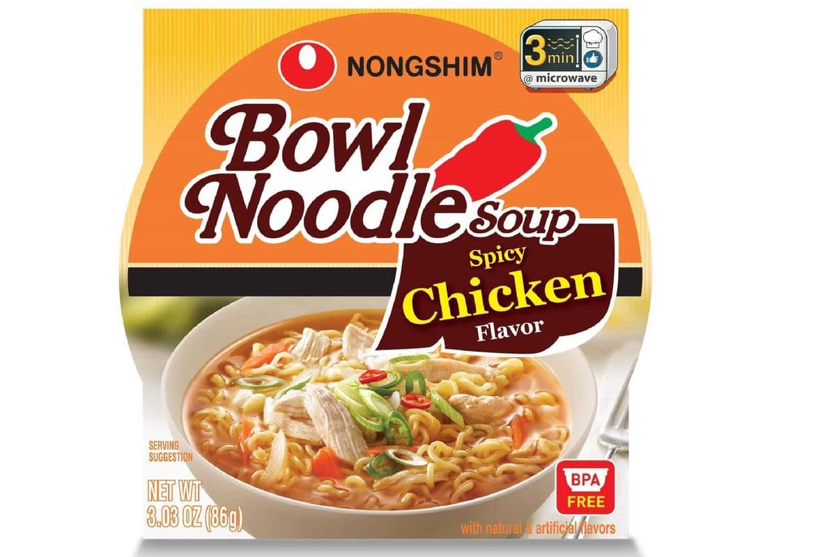 Bowl Noodle Soup Spicy Chicken (86g)