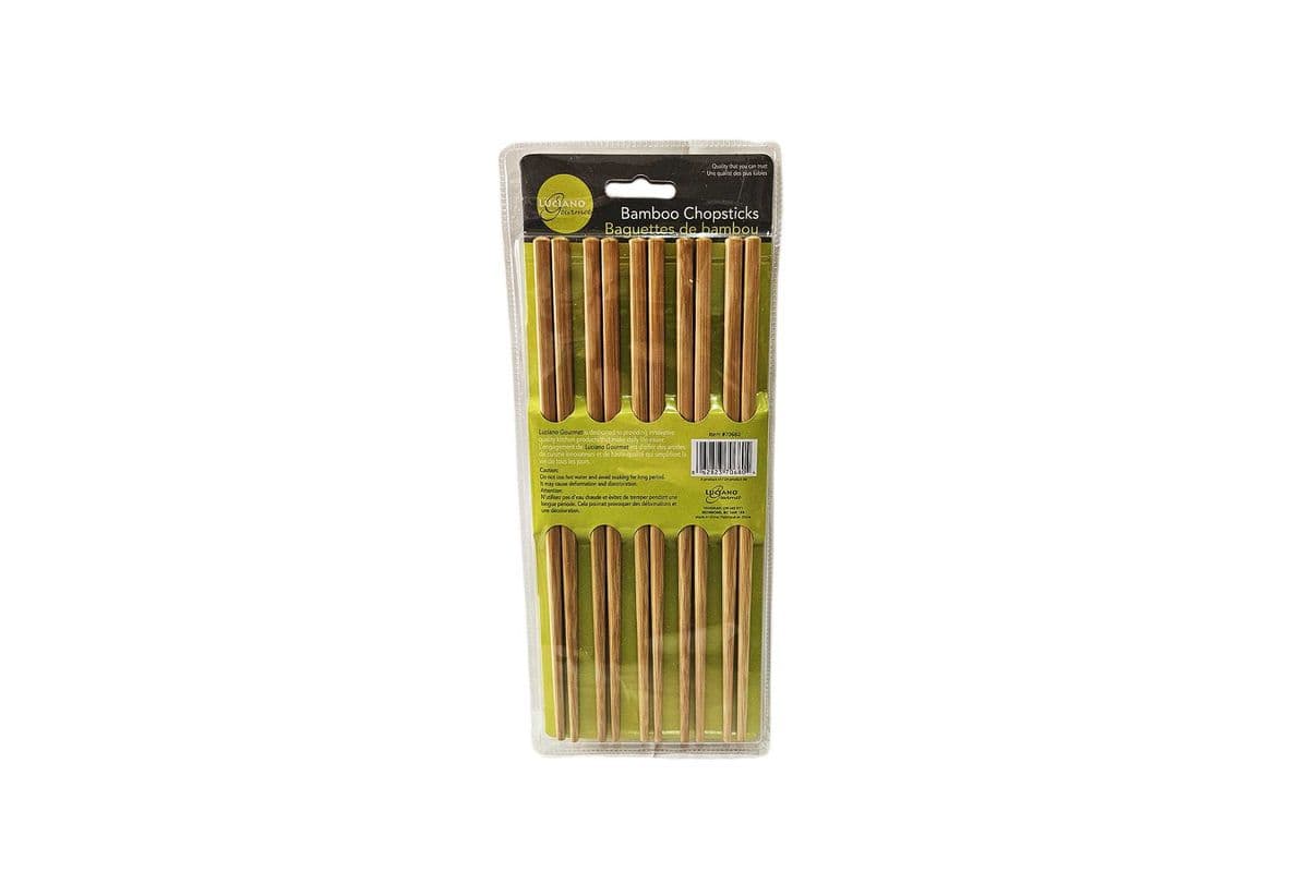 Luciano Bamboo Chopsticks(10-Pair Set)(竹筷子 10双)