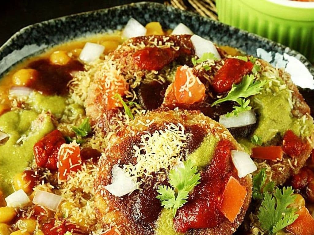 Ragada Tikki Chaat