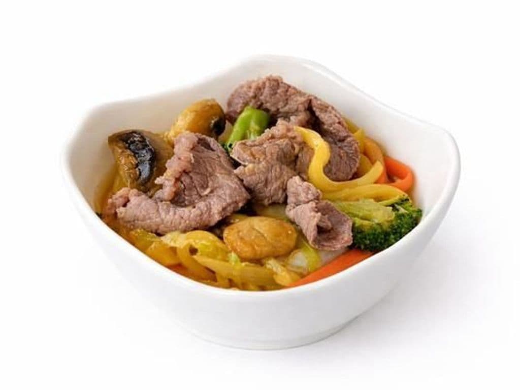 Beef Fried Udon