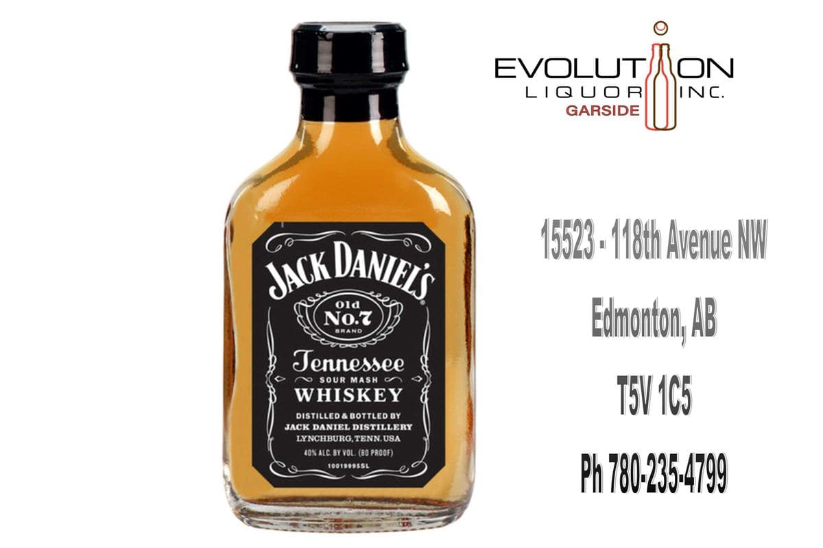 Jack Daniel's Old No. 7 Tennessee Whiskey 0100G (1 x 100ml Glass Bottle)