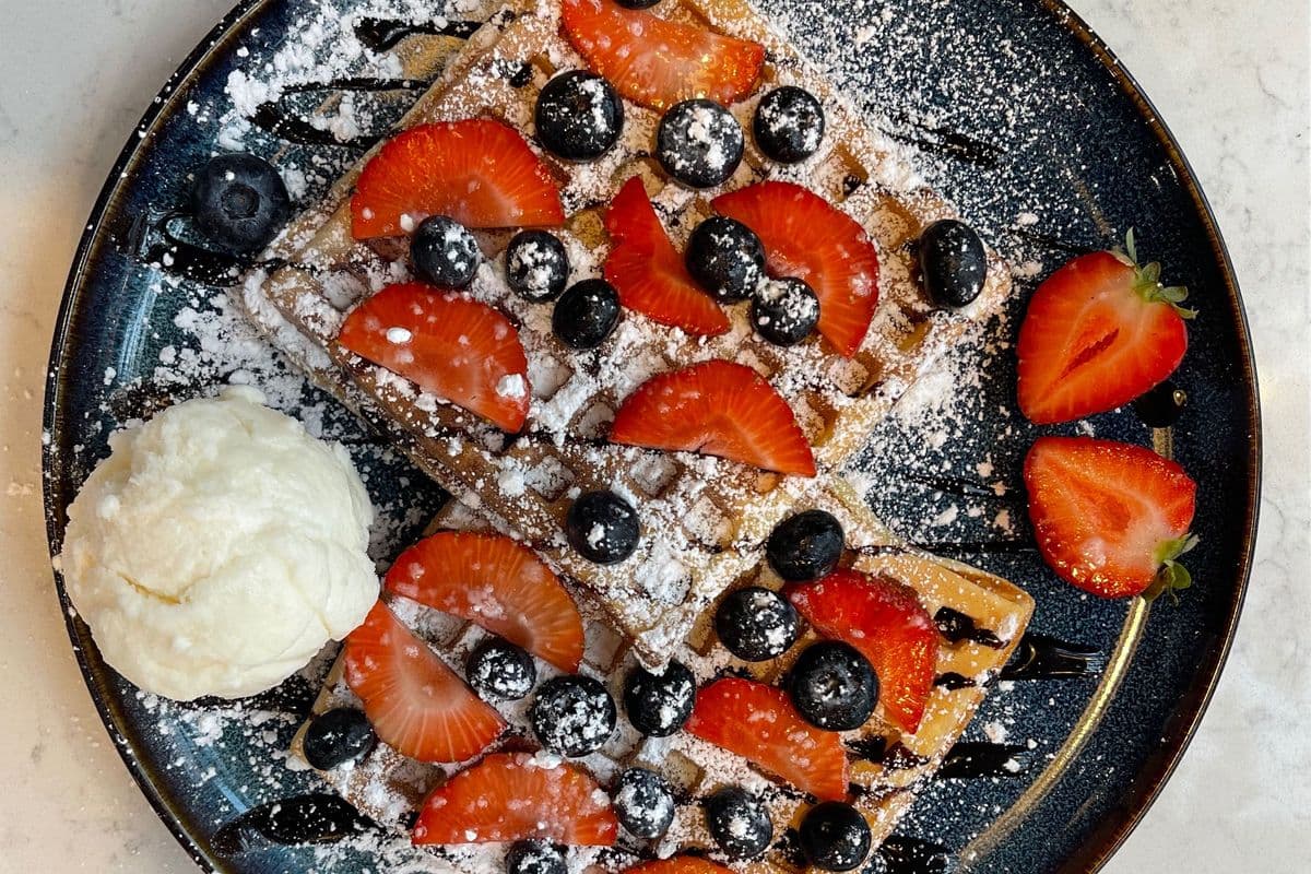 Berry Waffle