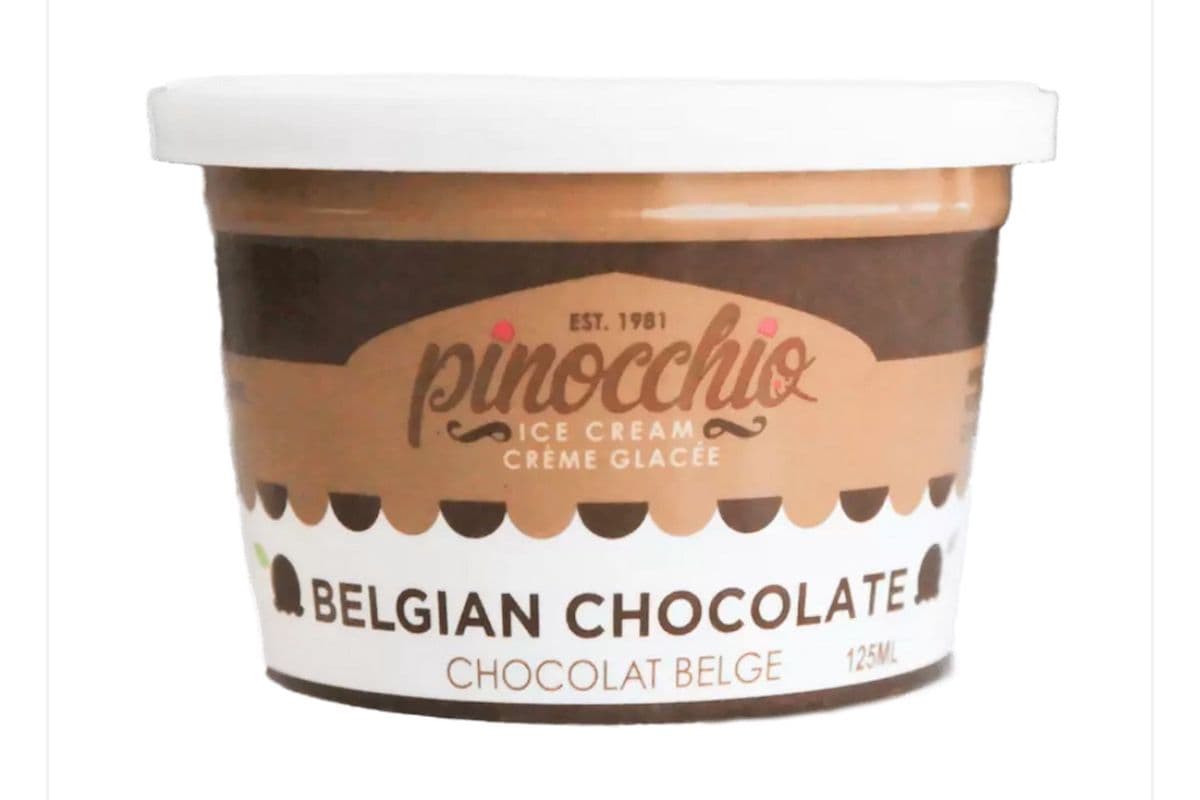 Pinocchio Ice cream Belgian Chocolate (125mL)