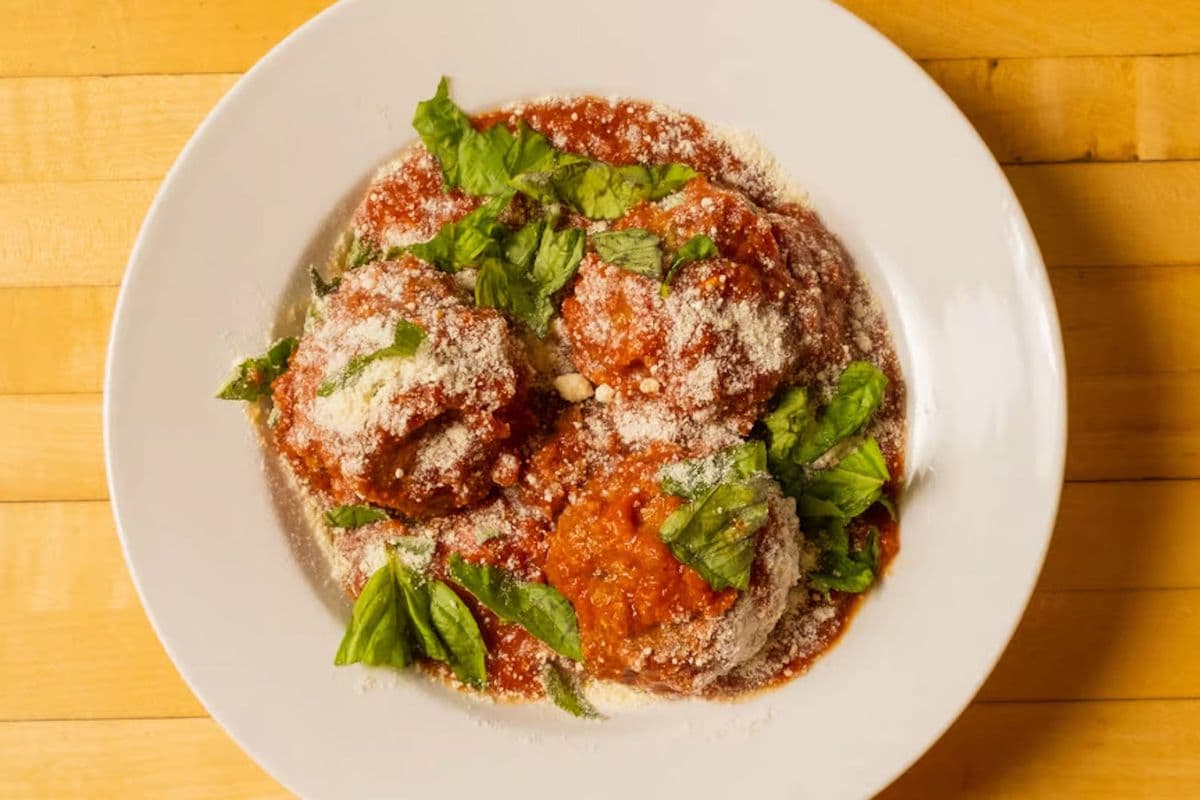 Homemade meatballs