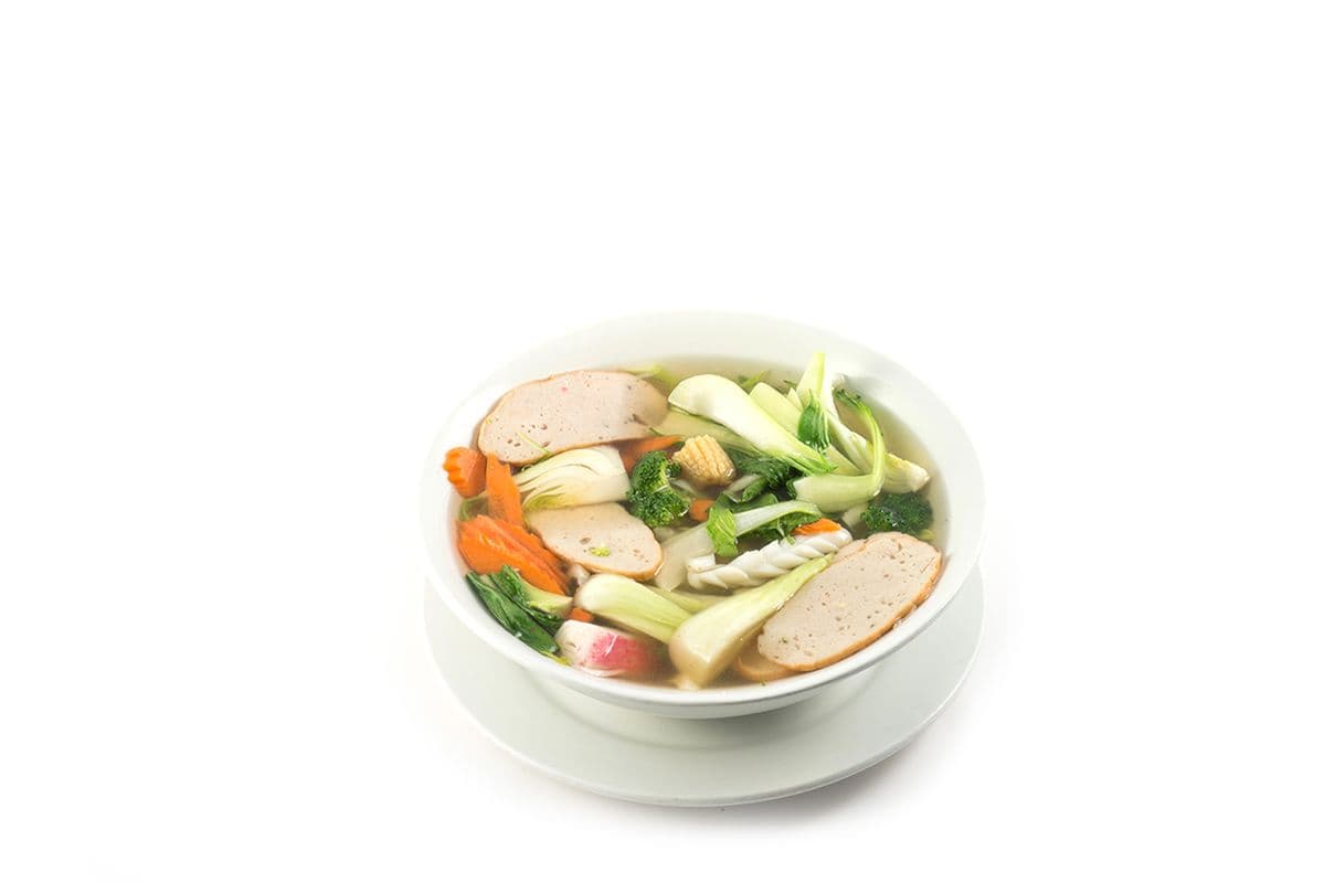 10. Soupe aux légumes et fruits de mer / Vegetables and Seafood Soup