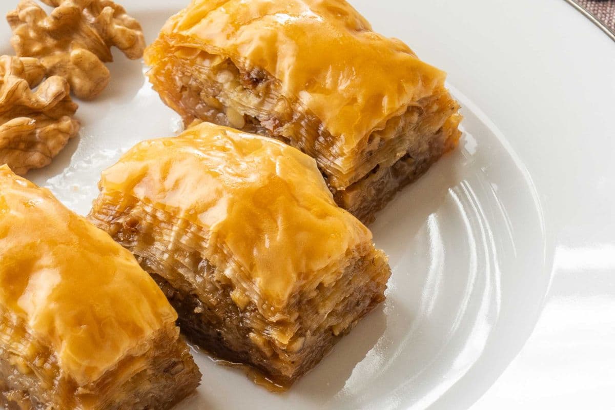Walnut Baklava (per piece)