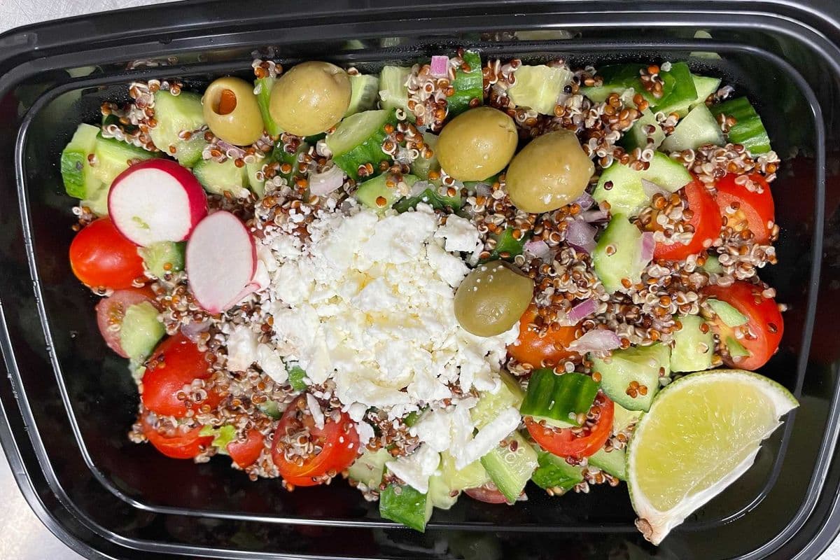 Quinoa Greek S salad
