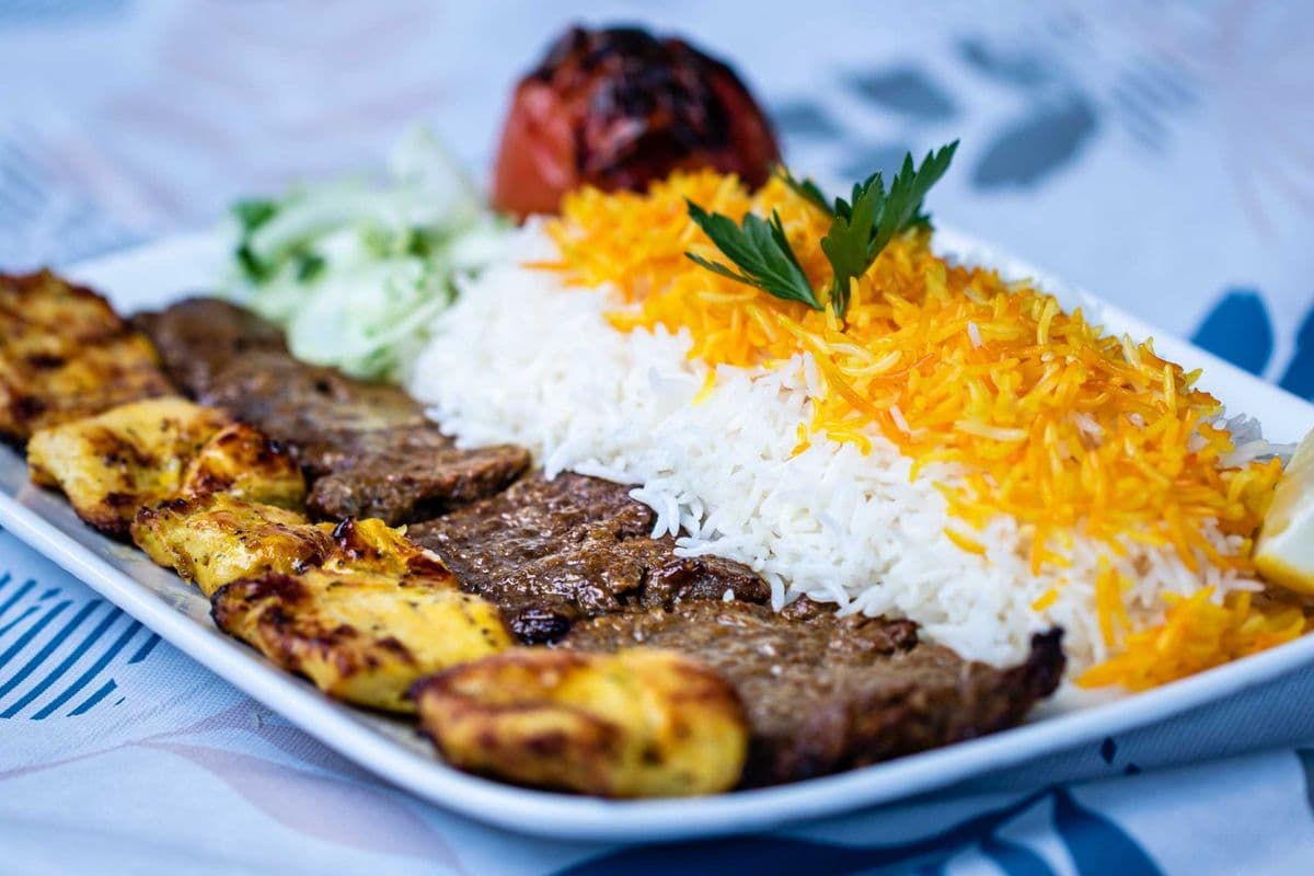 Bakhtiari - Barg and Jujeh Combo (Two Skewers)