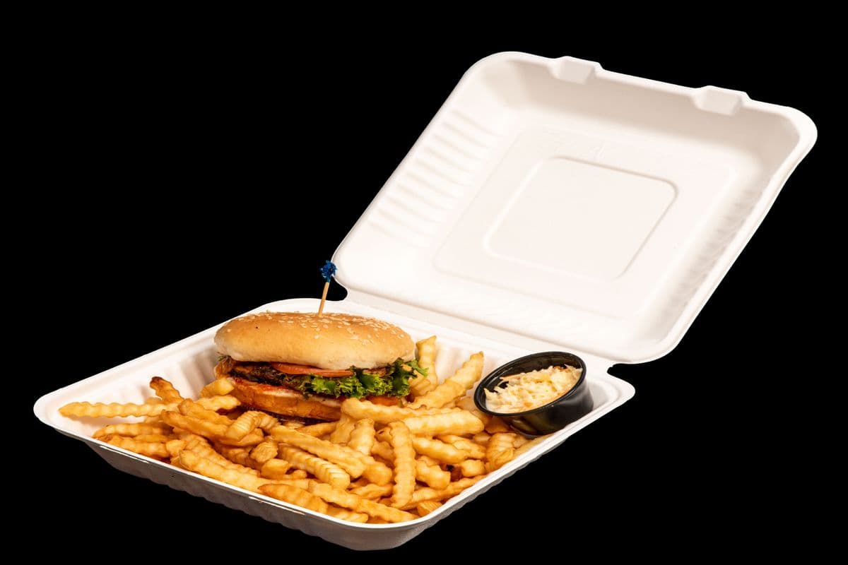 Kids Cheese Burger and Fries