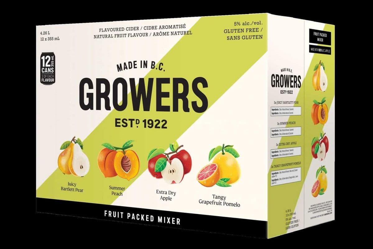 Growers Mixer Pack (12 x 355 ml)