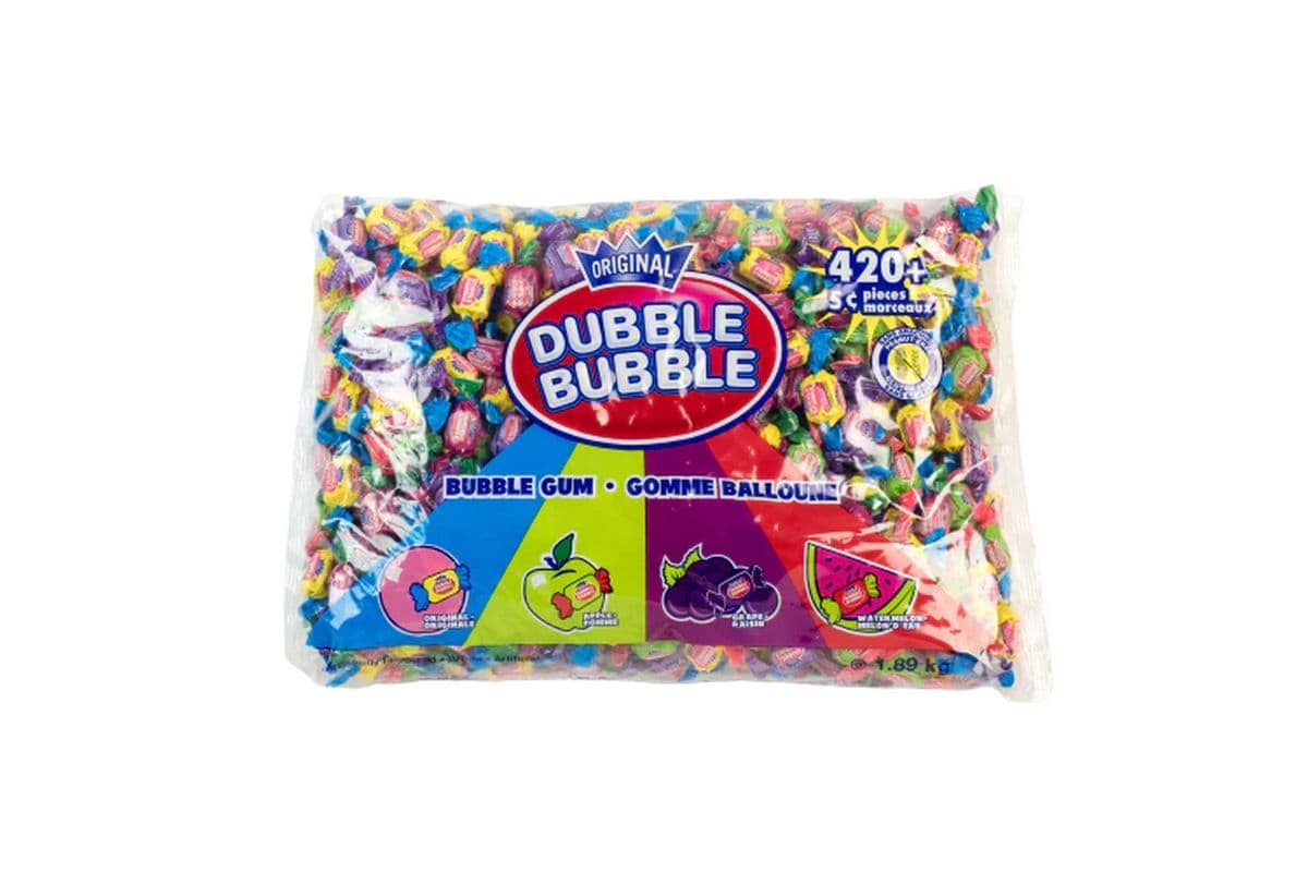 Dubble Bubble Bubble Gum (1.89 kg)