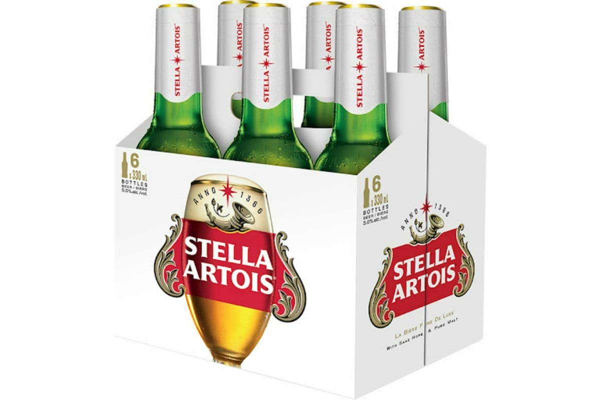Stella Artois (6 x 330 ml Cans)