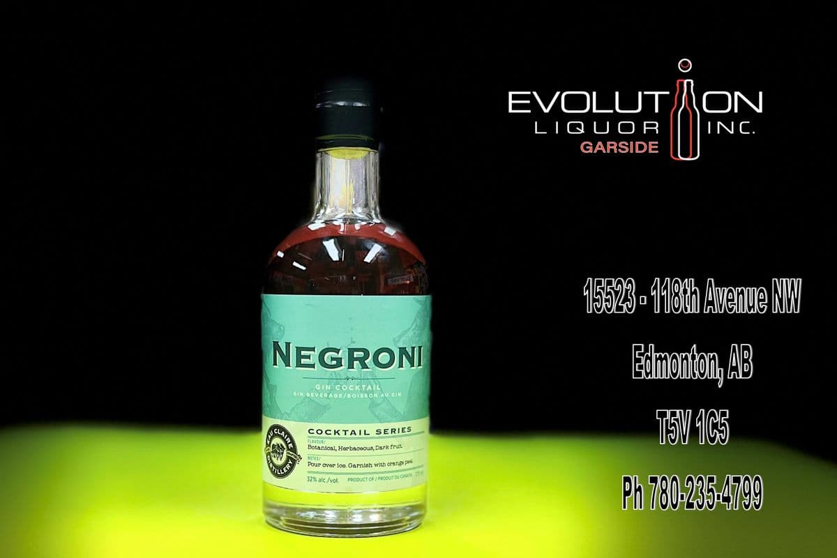 Eau Claire Negroni Gin 0375G (1 x 375ml Glass Bottle)