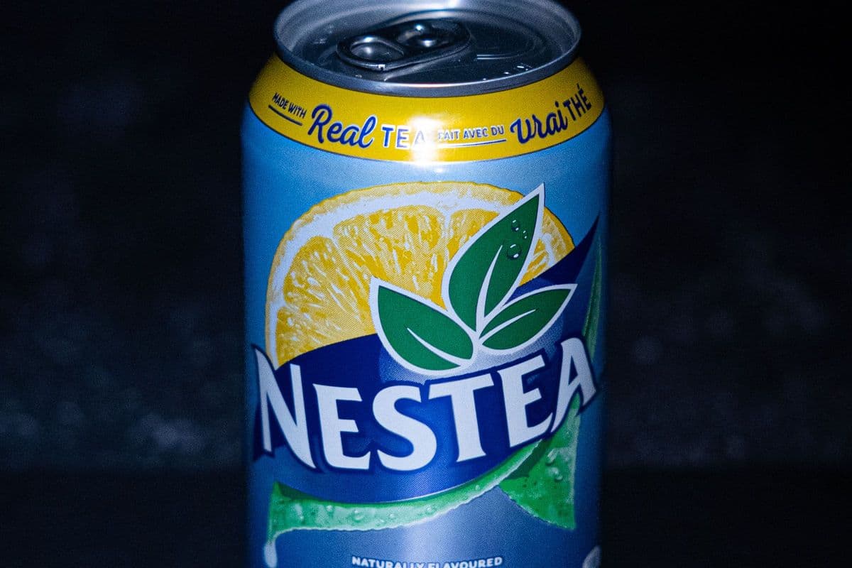 Can of Iced Tea