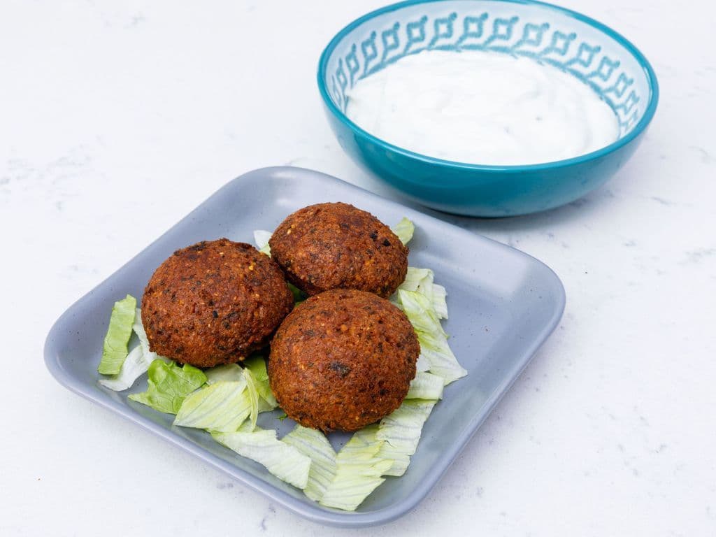 Falafels with Tzatziki