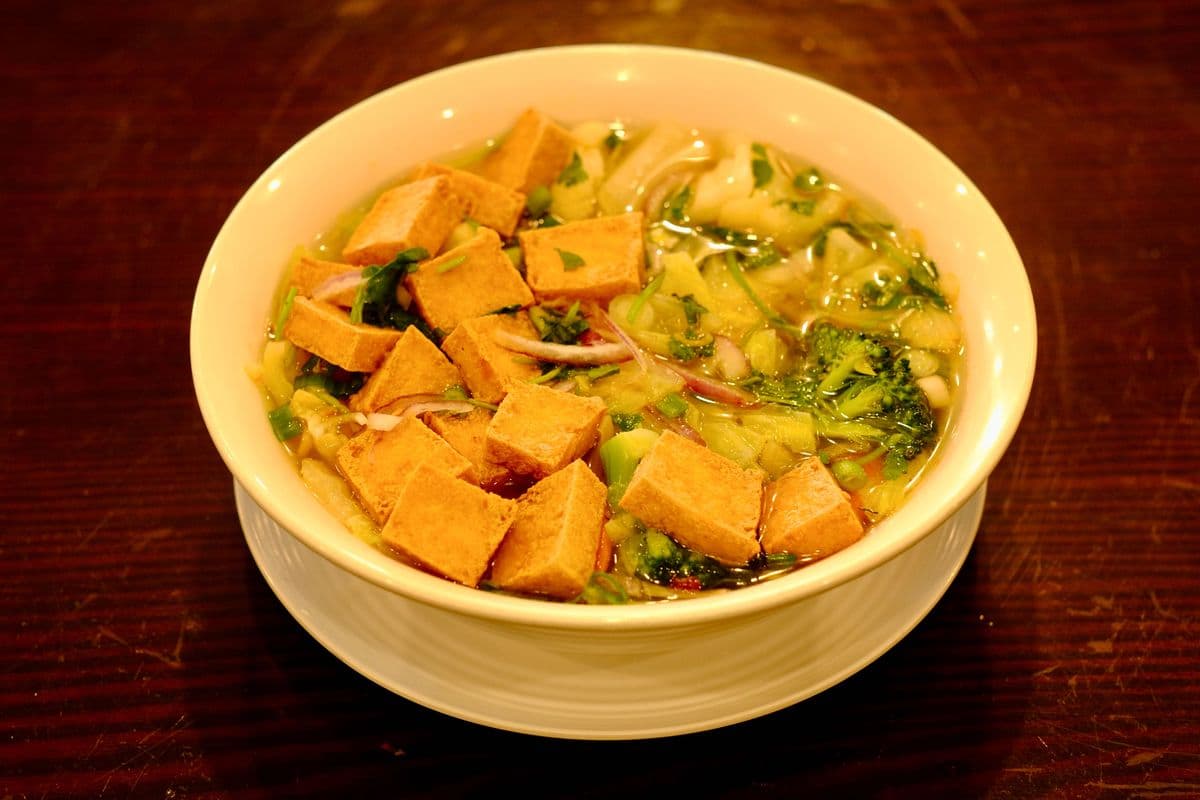 28. Tofu Soup / Đậu Phụ