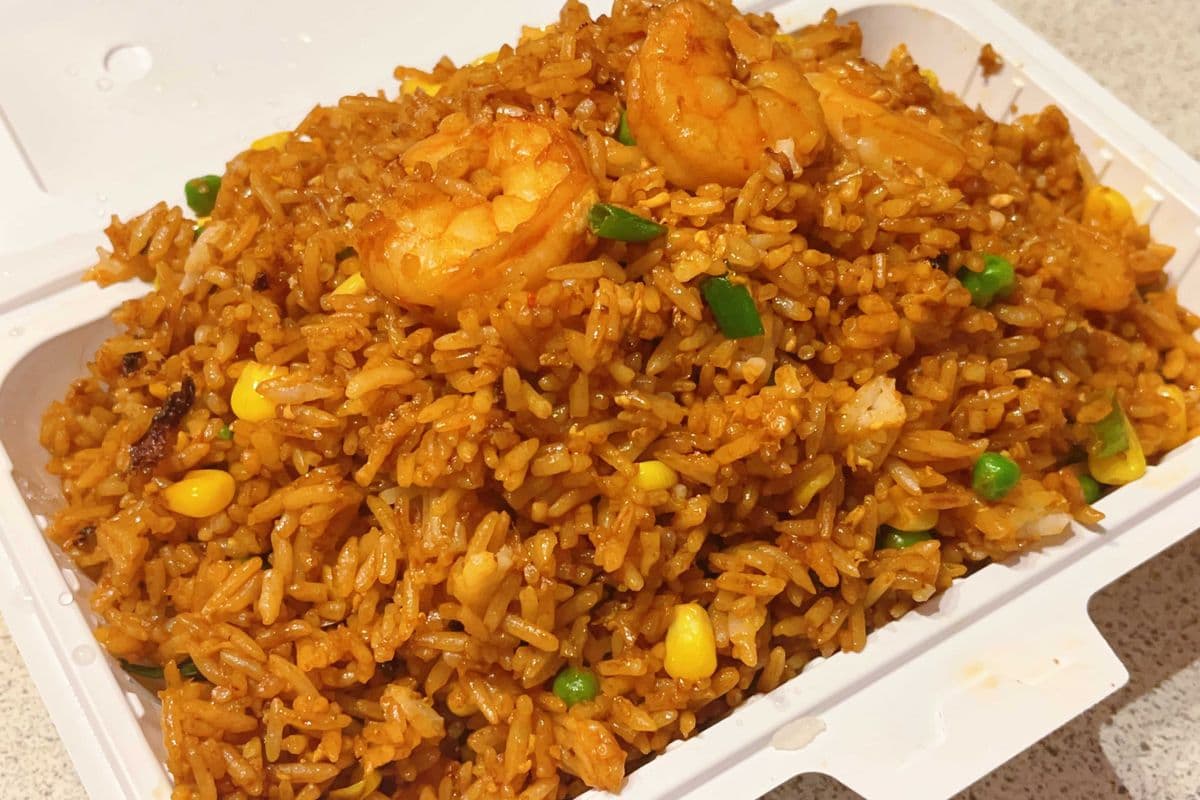 5. Shrimps Fried Rice 虾炒饭