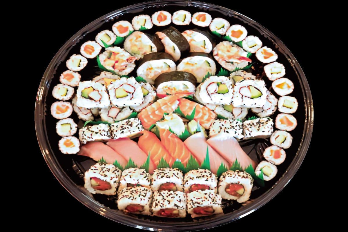 Sushi and Roll Party Tray (64 pcs)