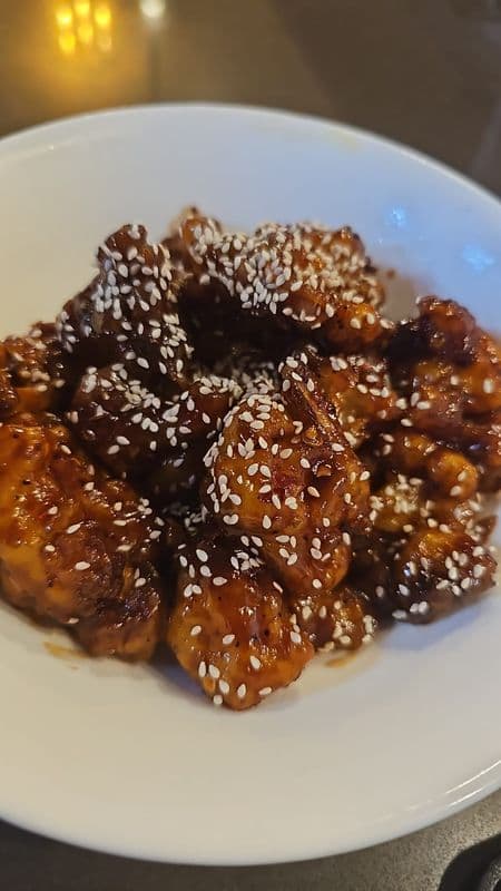 Honey chilli cauliflower