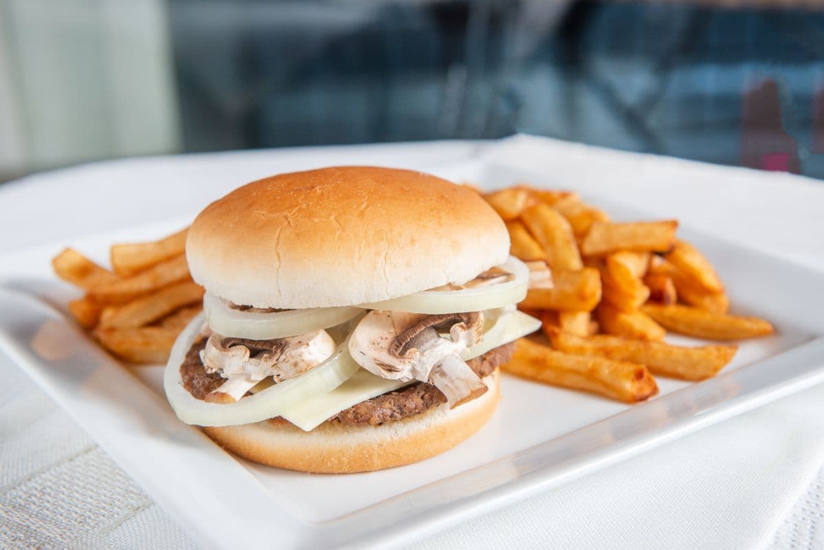 Hamburger au champignon / Mushroom Hamburger