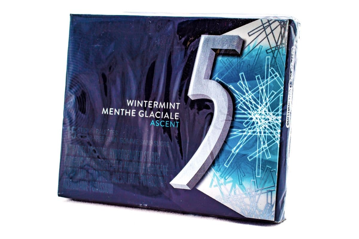 5 ASCENT WINTERMINT OTC GUM (15 pc)