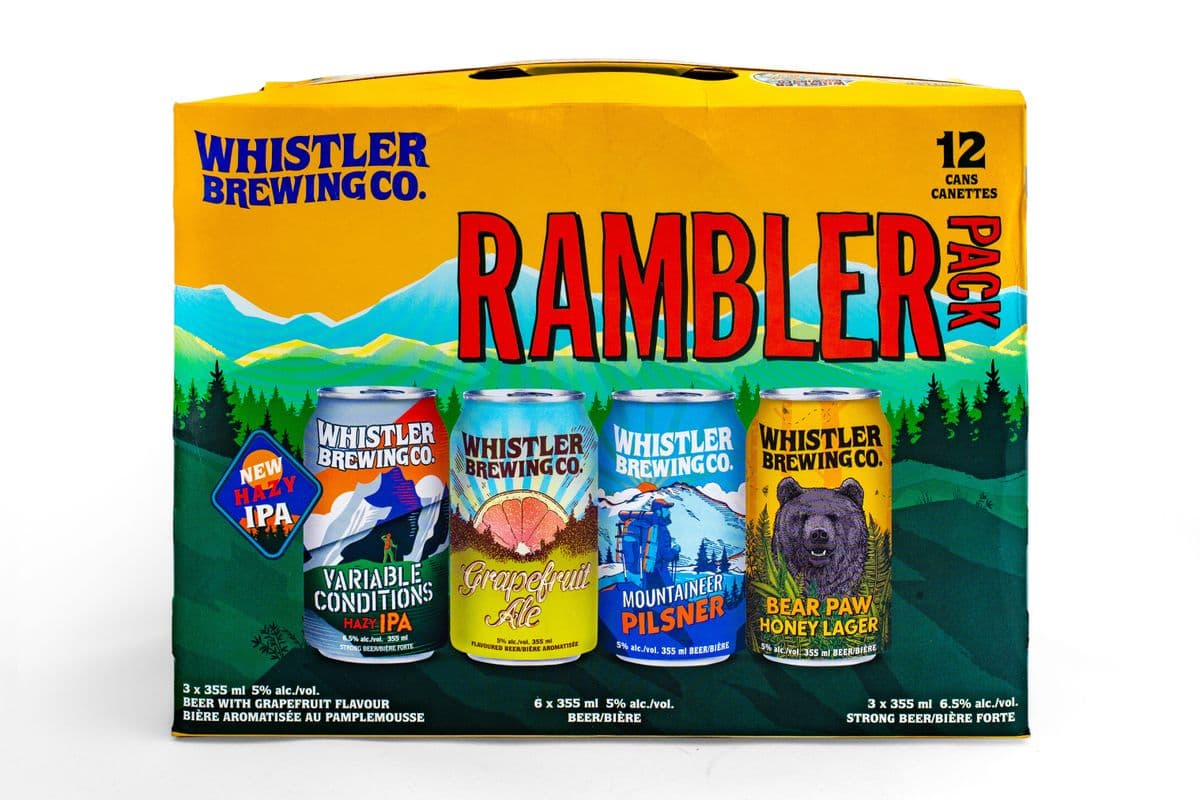 WHISTLER RAMBLER PACK (1 x 12*355ml)