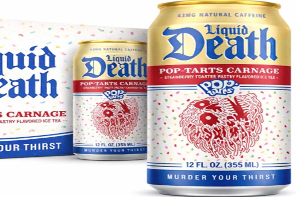 Liquid death pop-tarts carnage (355ml) (20 Cal)