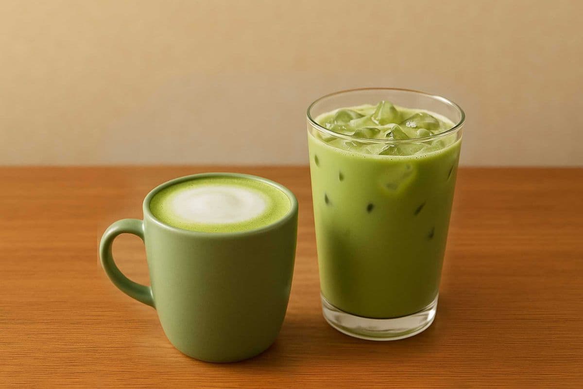 Matcha latte (10oz)