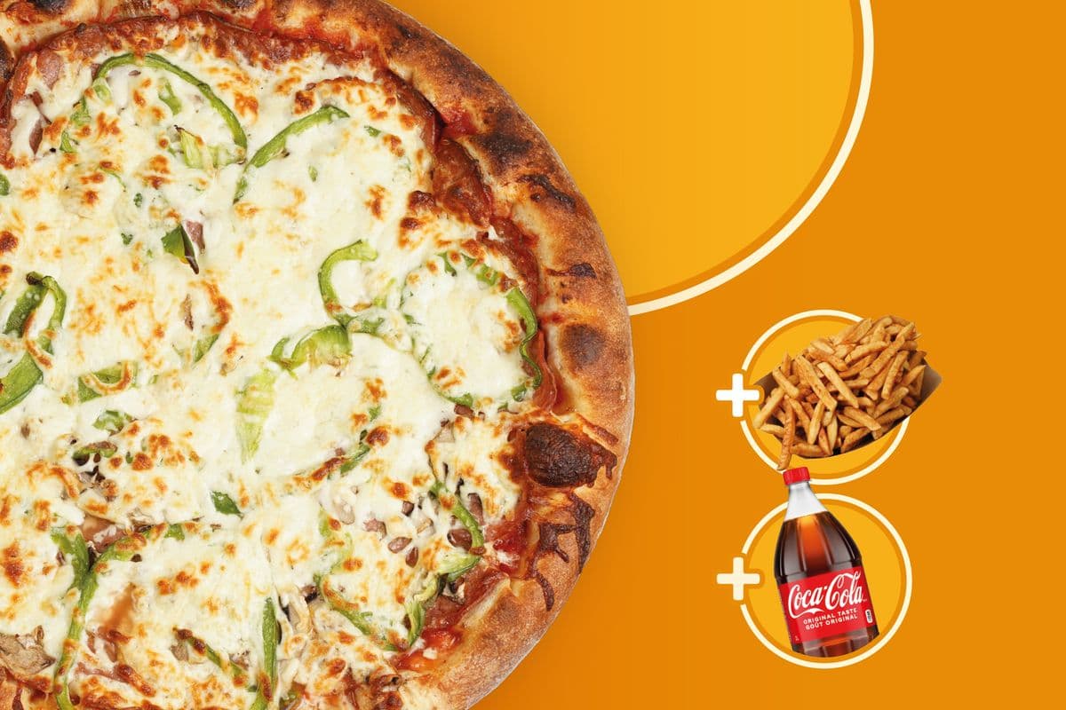 Trio Grande Pizza au Choix