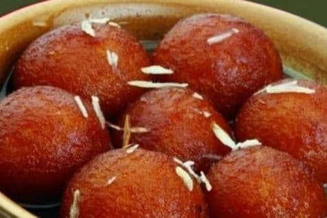 Gulab Jamun (Hot) (2 pcs)