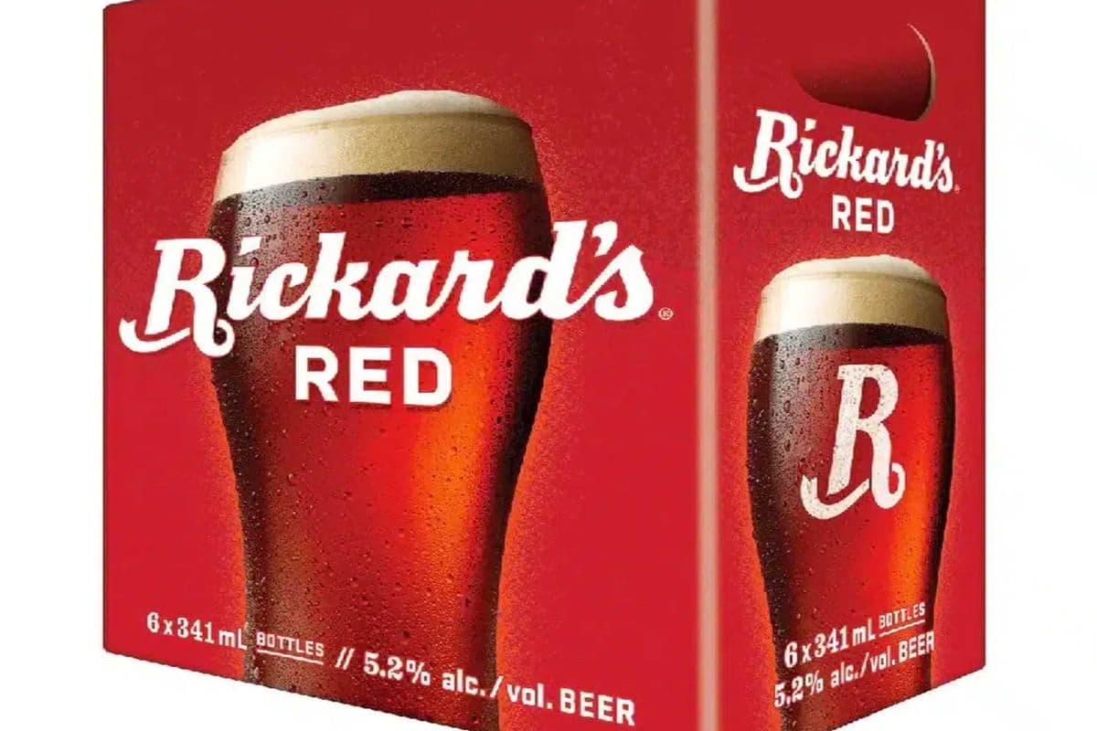 Rickards Red (6 x 341 ml Bottles)