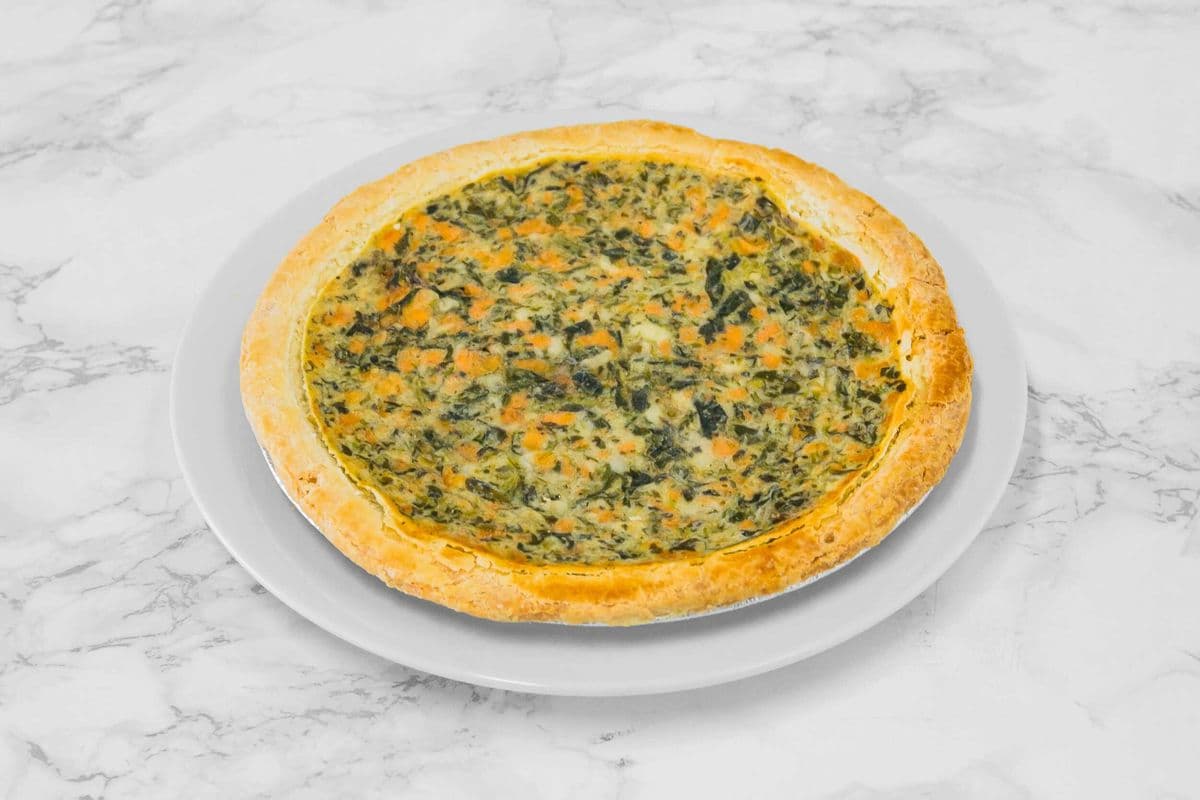 8" Spinach & Mushroom Quiches