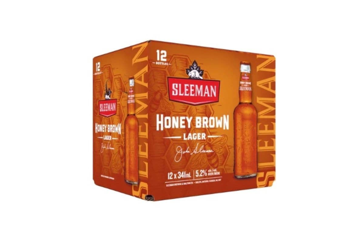 Sleeman Honey Brown 12 Pack (12 x 341Ml Bottles)