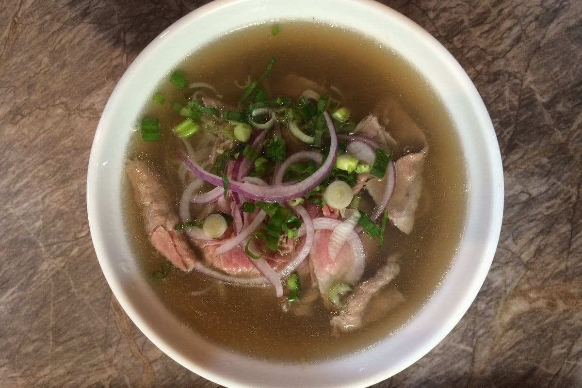 P21. Rare Beef Noodle Soup/ Pho Tai