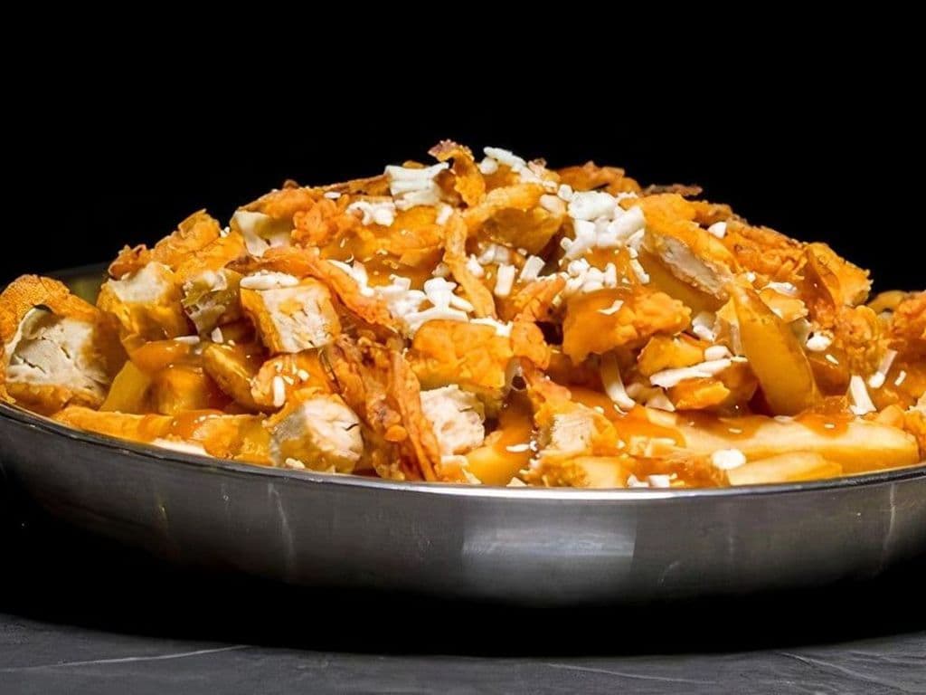 Vegan Chicken Poutine