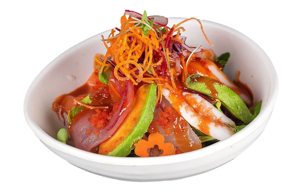 Spicy Sashimi Salad